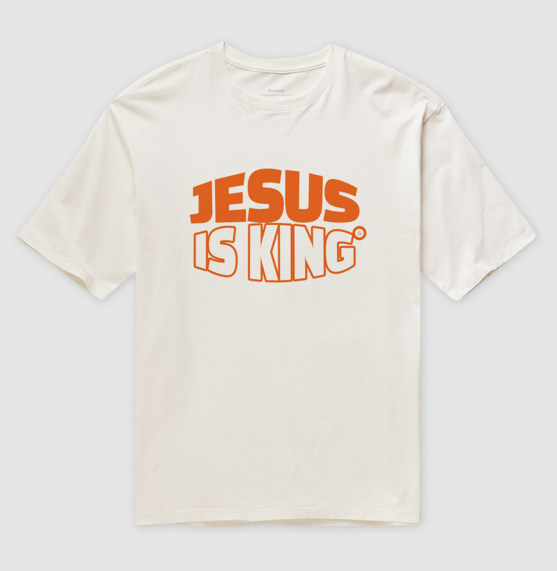 CAMISETA JESUS IS KING