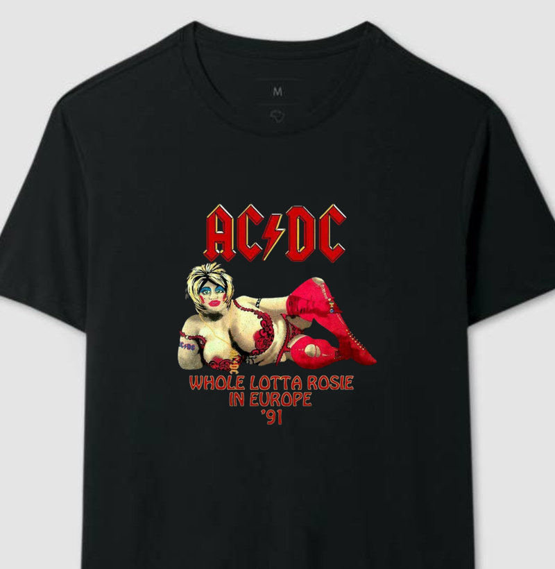 Camiseta ACDC Whole Lotta Rosie