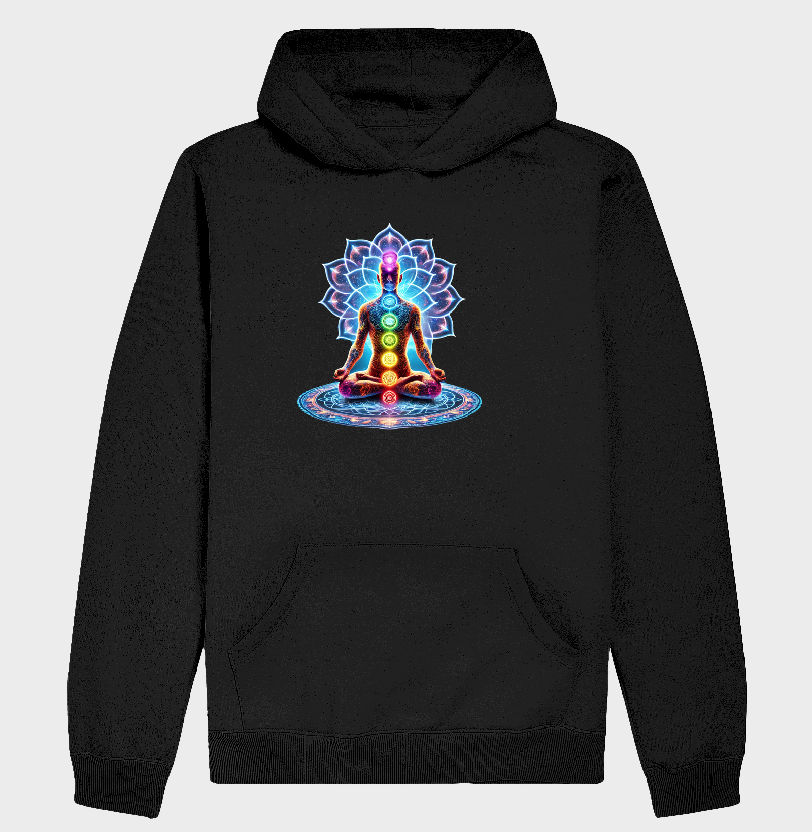 Sete Chakras e Flor de Lótus
