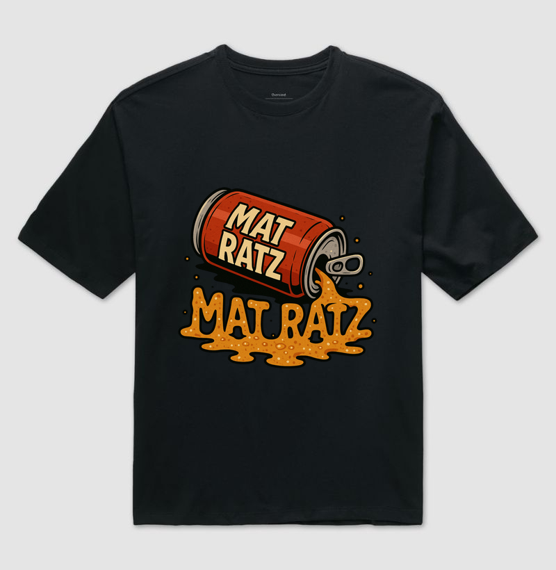 camisa oversized Refri mat ratz