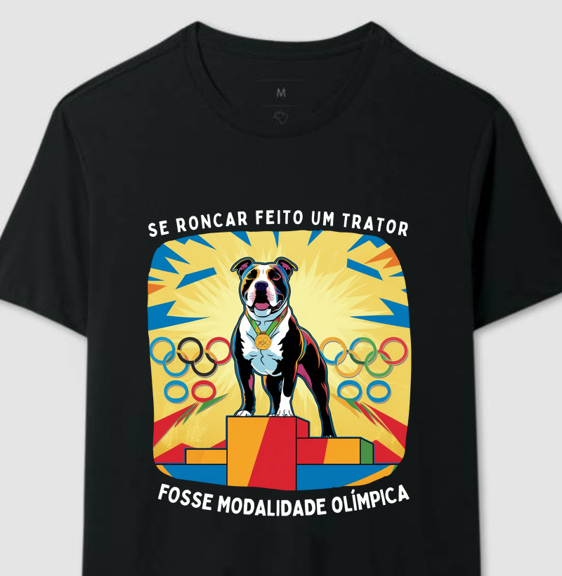Se roncar feito um trator fosse modalidade olímpica