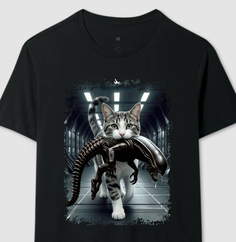 Branquinho Tigrado vs Alien