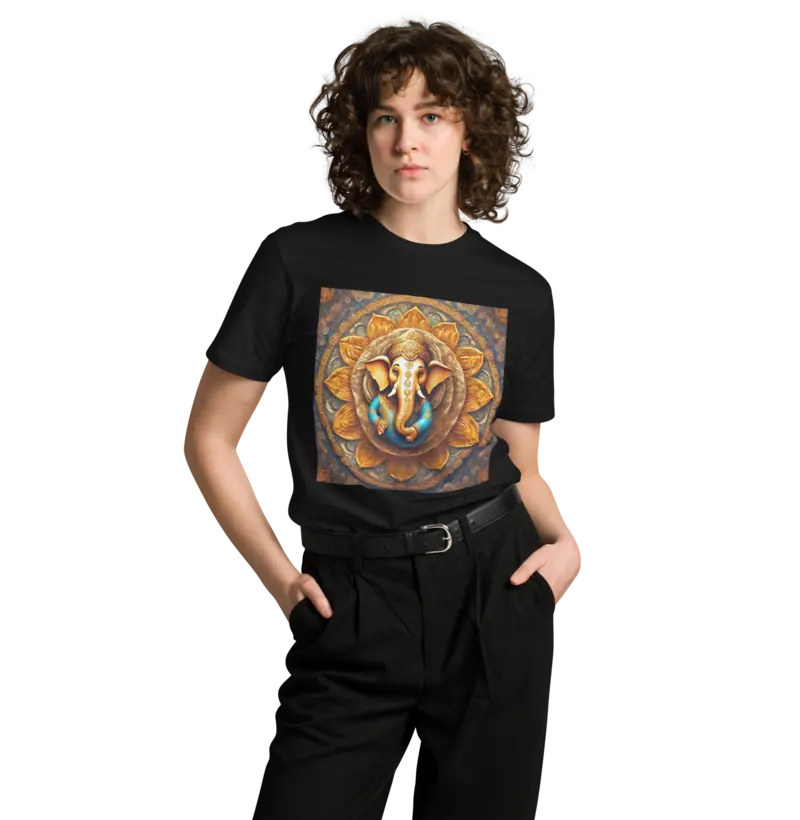 Seja Invencível com a Camiseta do Arquétipo Ganesha – Compre Hoje!