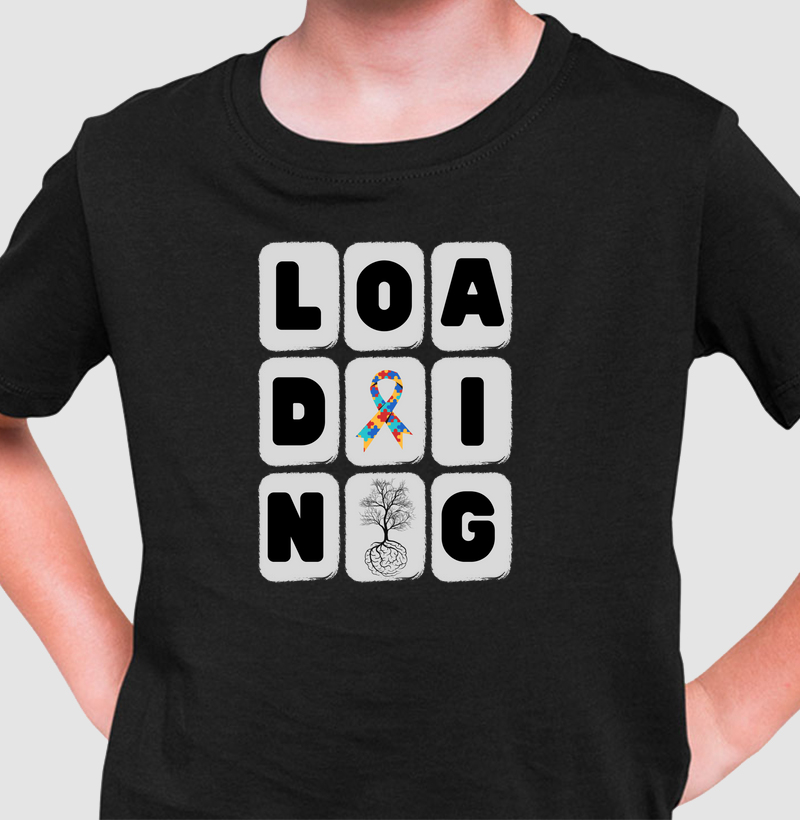 Camiseta Infantil Loading
