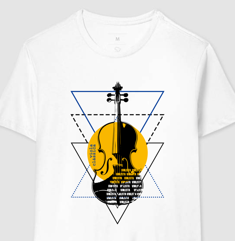 Camiseta Viola Clássica Elementos