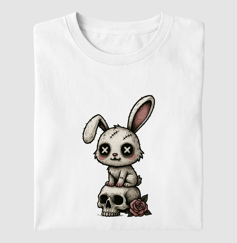 Rabbit and skull