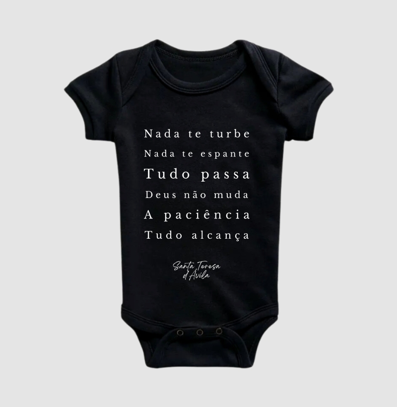 Camiseta Católica – Nada te Turbe – Santa Teresa d’Ávila