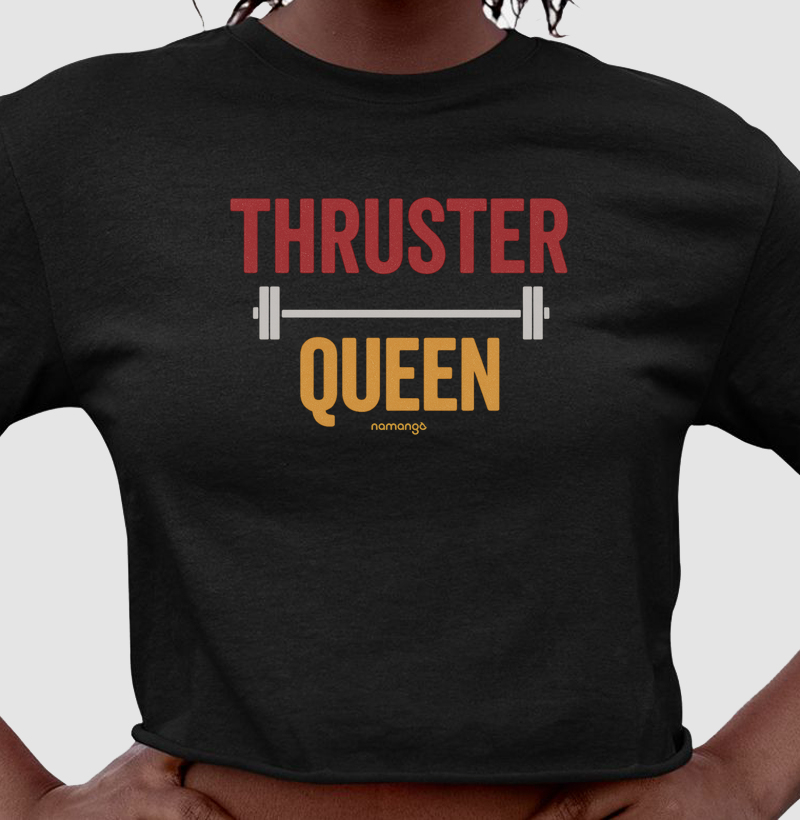 Cropped Feminina Thruster Queen – Na Manga