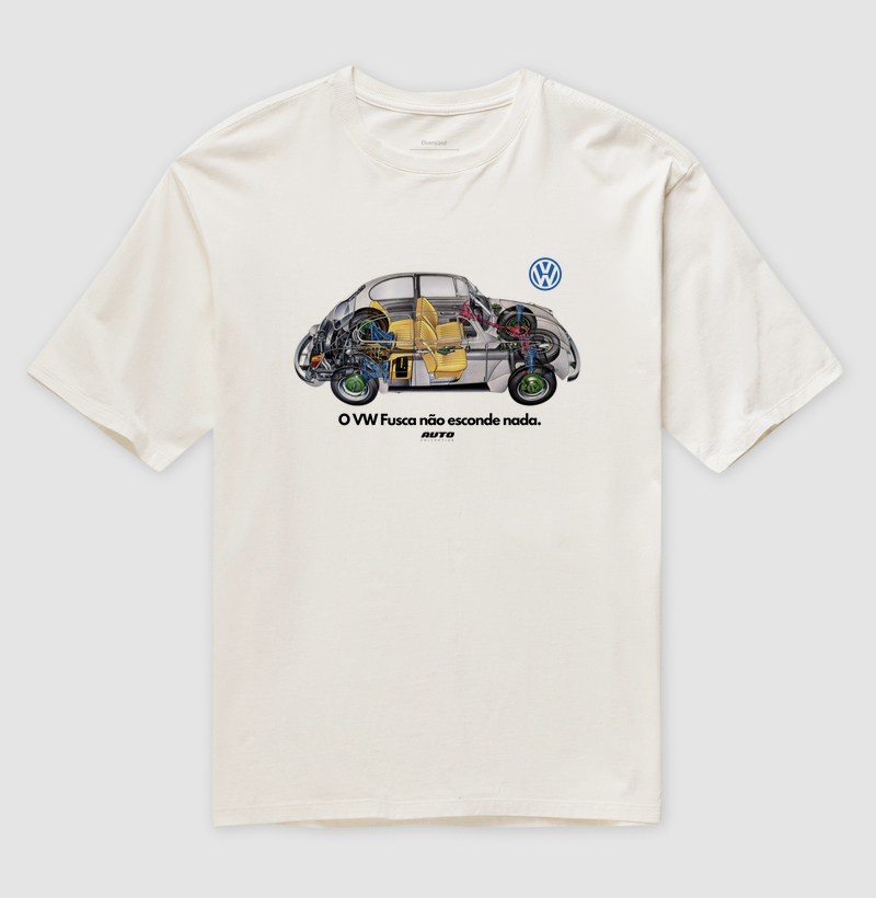 Fusca não esconde nada