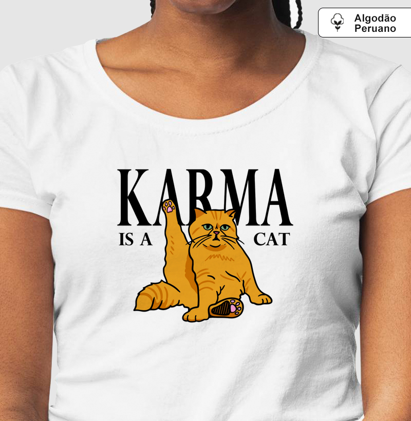 Karma is a cat