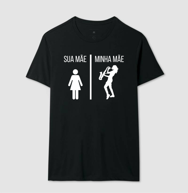 CAMISETA MÃE SAXOFONISTA