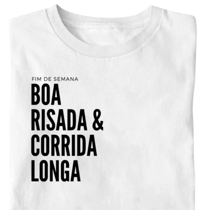 Fim de semana - Boa risada & Corrida longa