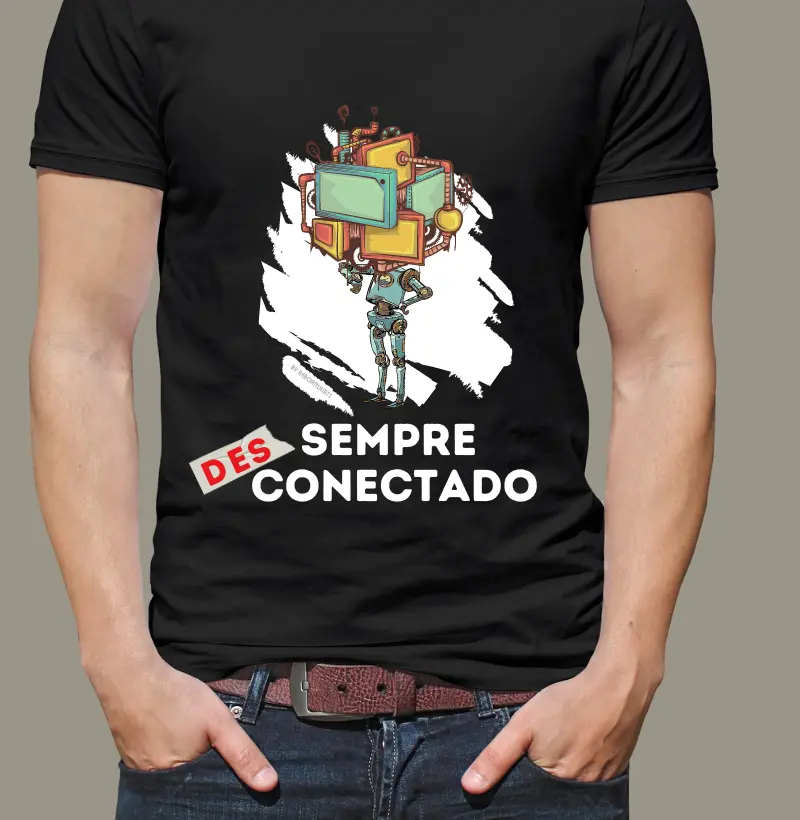 Camiseta Conectado