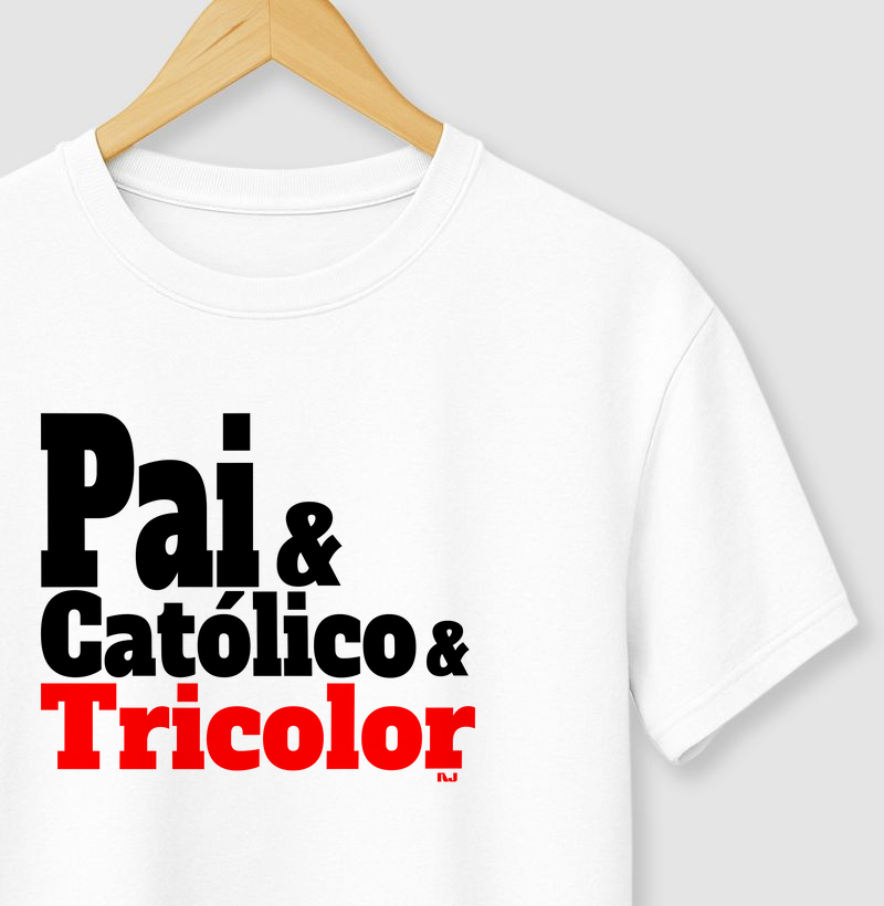 Pai & Católico & Tricolor-sp