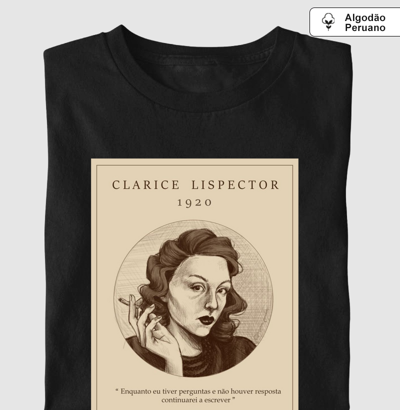 Premium Clarice Lispector Old Card