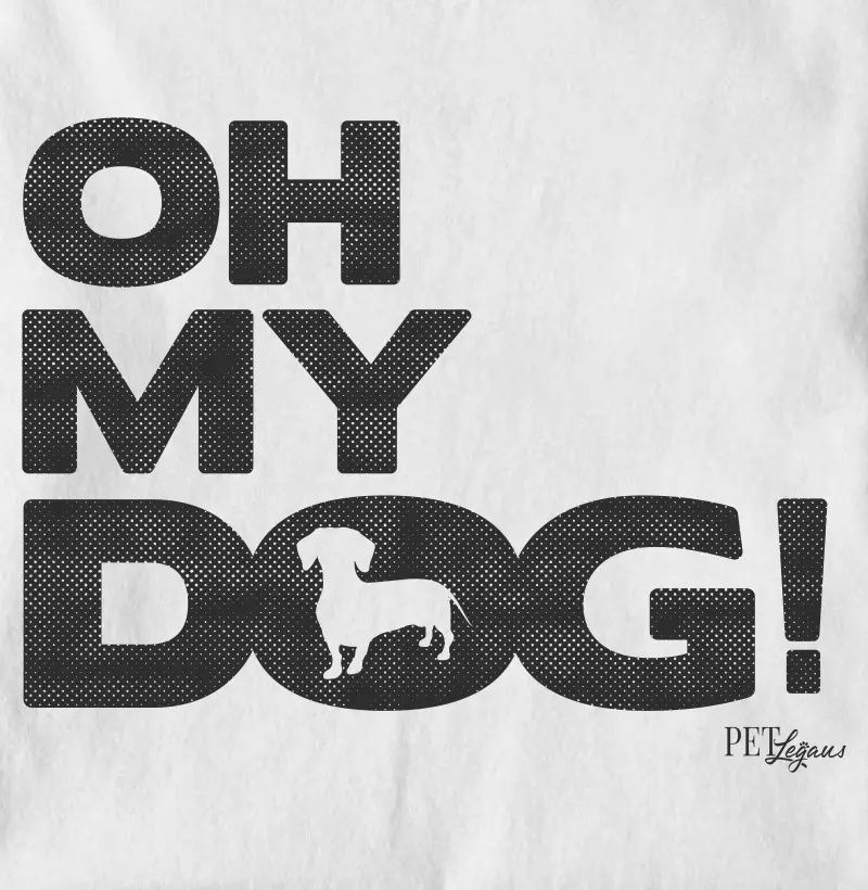 Camiseta estampada Oh my dog!