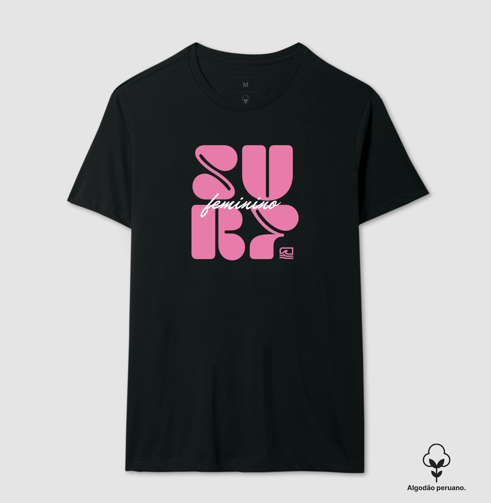 "Surf Feminino" (Algodão Peruano)