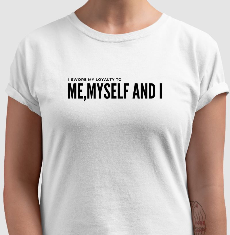 I swore My Loyalty - Letra Preta 