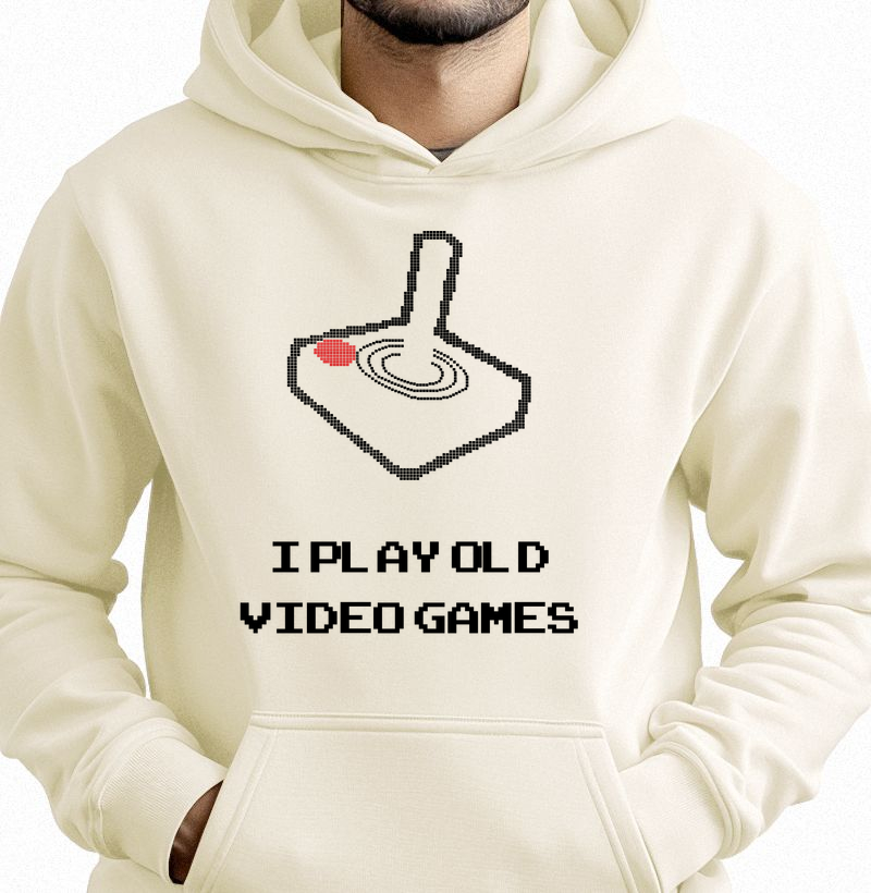 Old Gamer Joystick – Think Tee