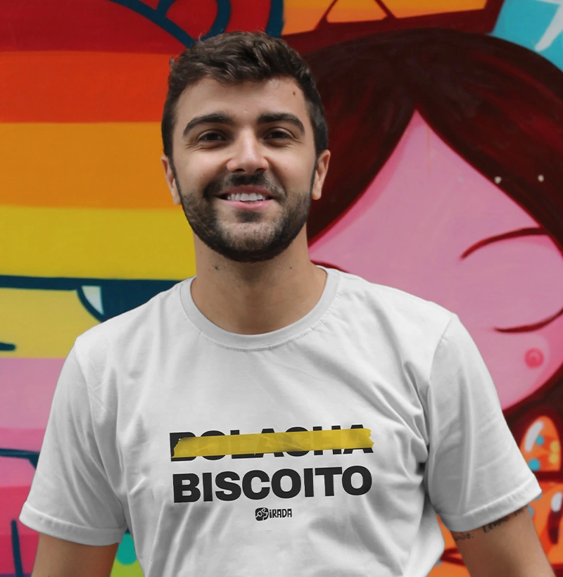 Bolacha não. É Biscoito.