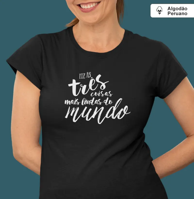 Eu fiz as três coisas mais lindas do mundo (peruano)