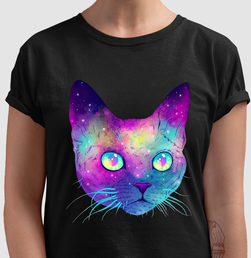 Psychedelic cat