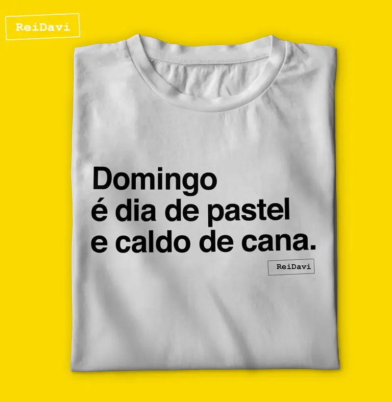 Domingo é dia de pastel e caldo de cana
