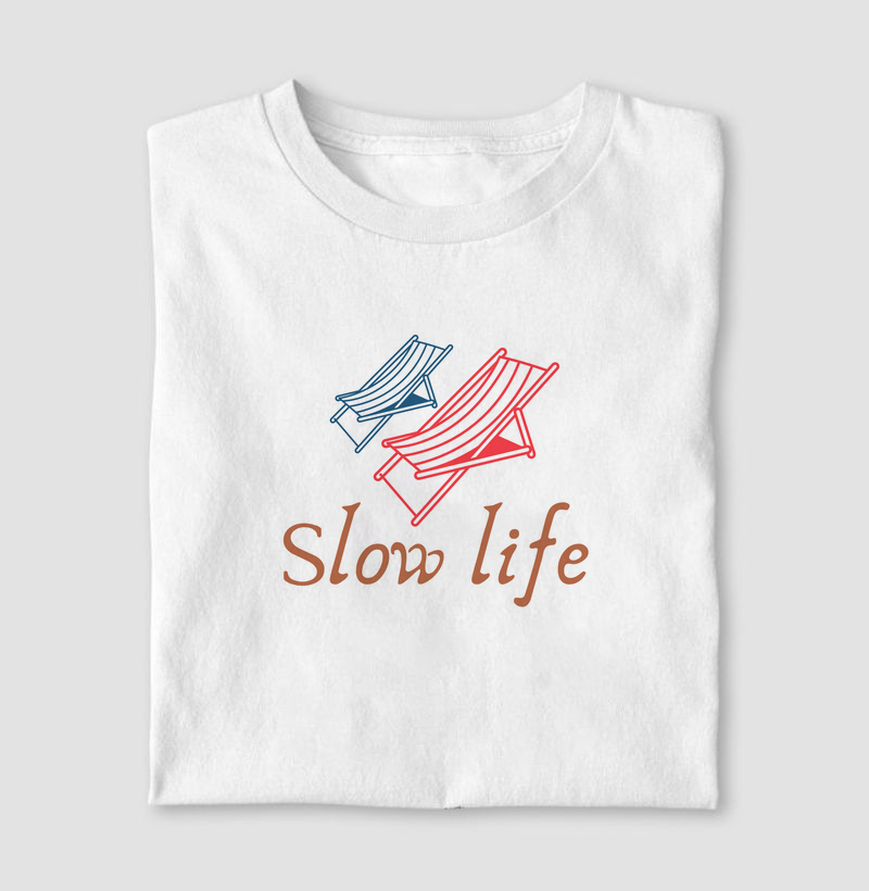 Camiseta - Coleção Slow life