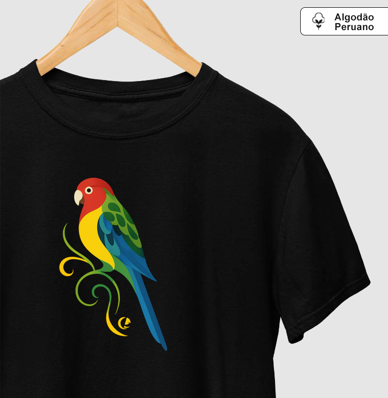 Camiseta Algodão Peruano - Rosela em Movimento