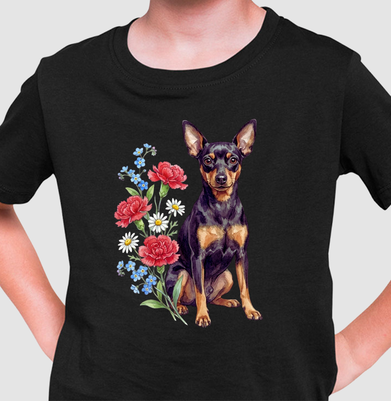 Pinscher Floral Presença