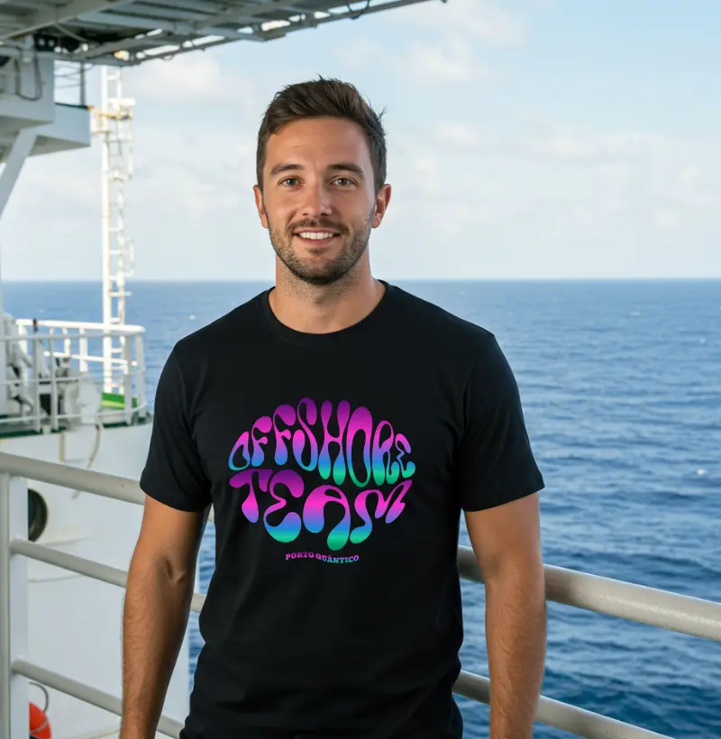 Camiseta Unissex 100% Algodão - Offshore Team