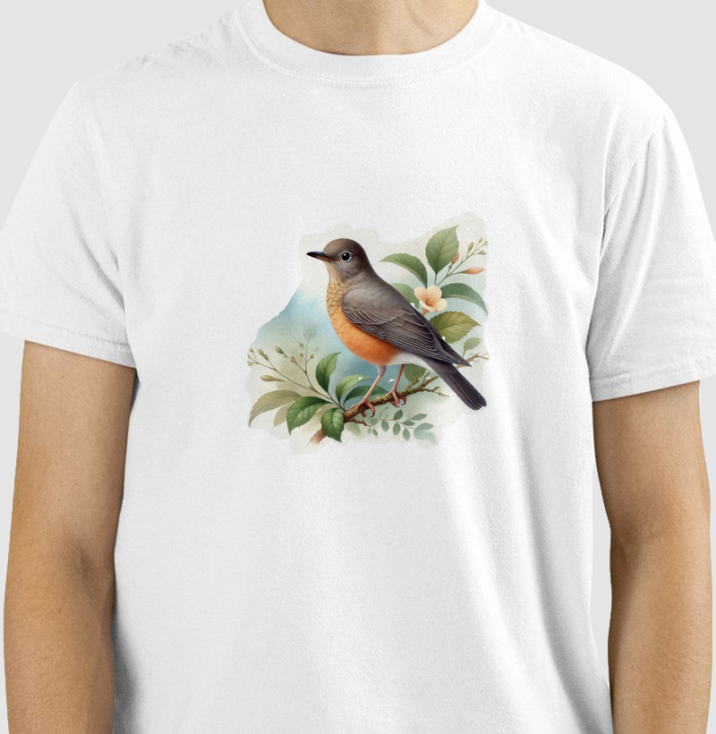 Camiseta Sabiá-Laranjeira
