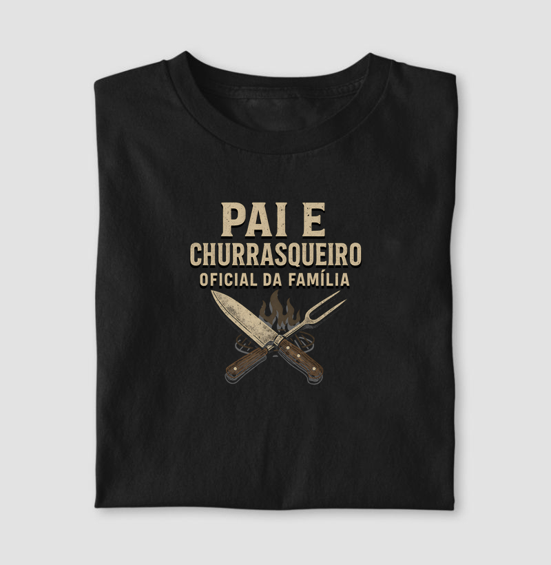 Pai churrasqueiro oficial - Algodão 30.1 