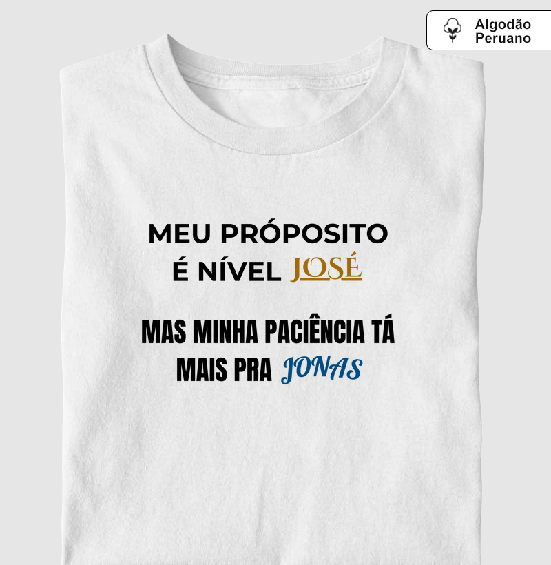 Camiseta Cristã - José e Jonas