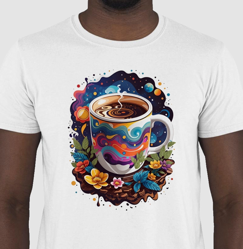 Camiseta - Café cores