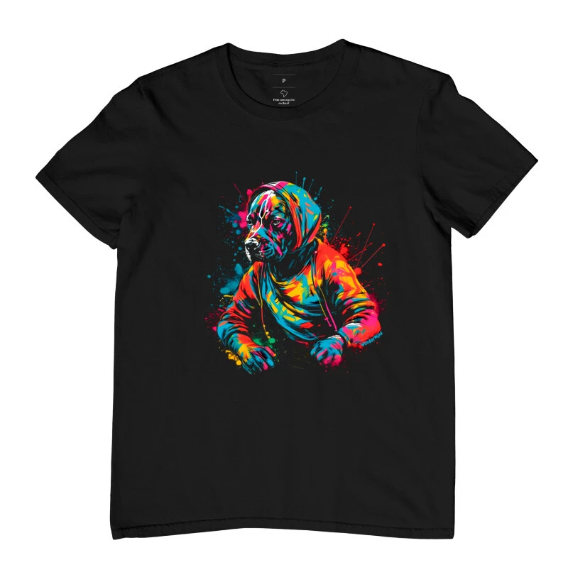 T-shirt Cachorro Descolado