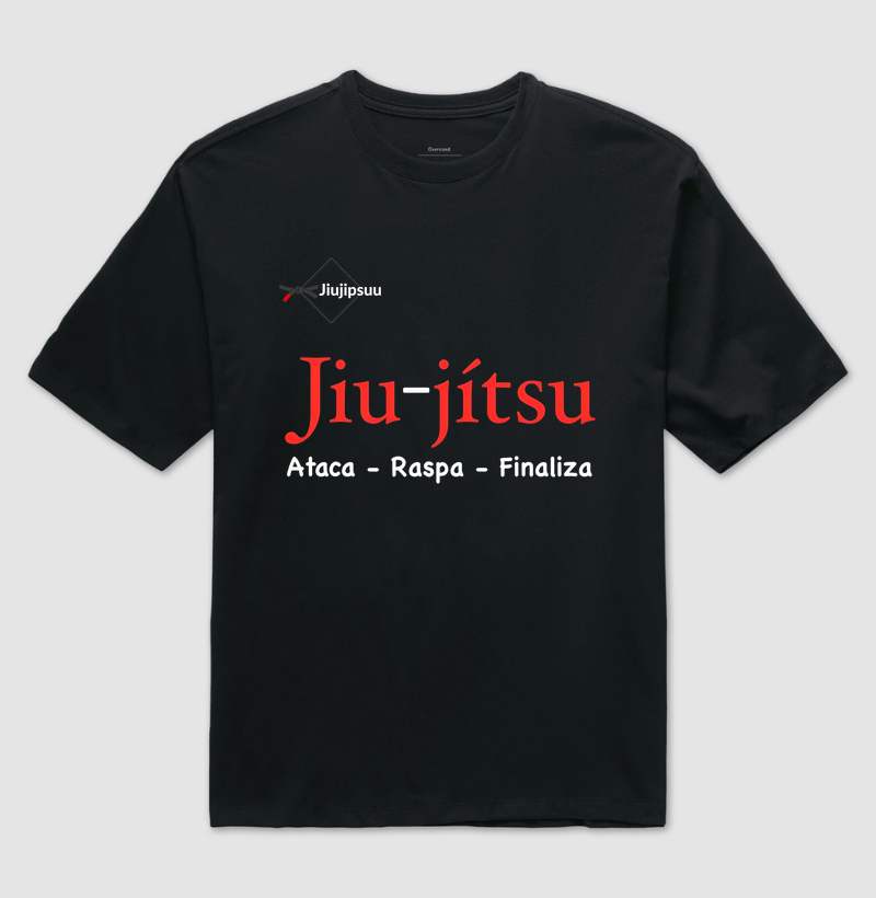 Camisa Estampas Jiu Jitsu 