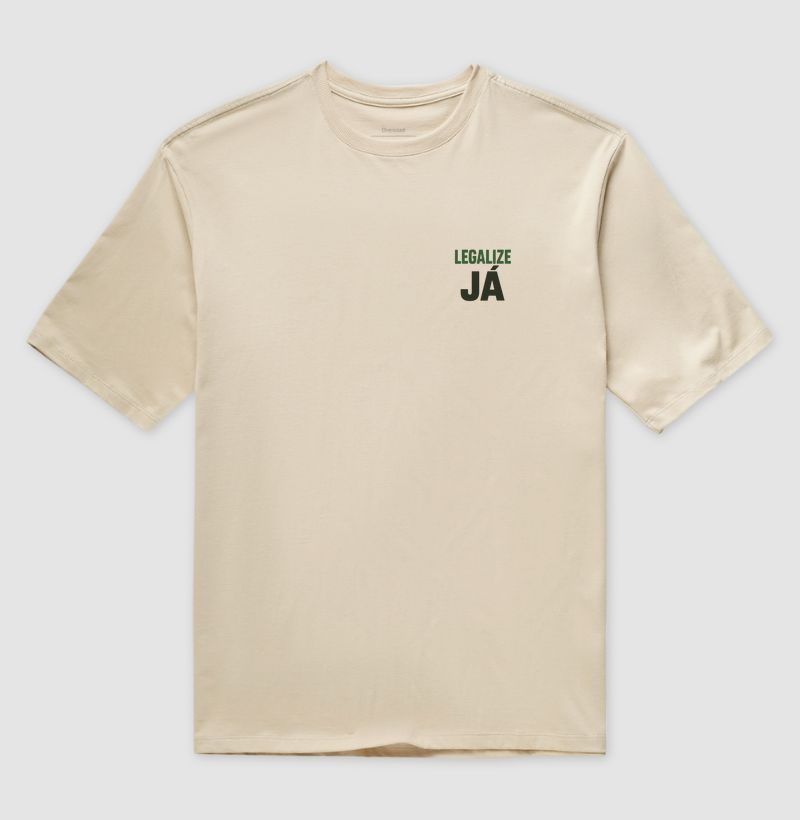 Camiseta oversized - Legalize Já