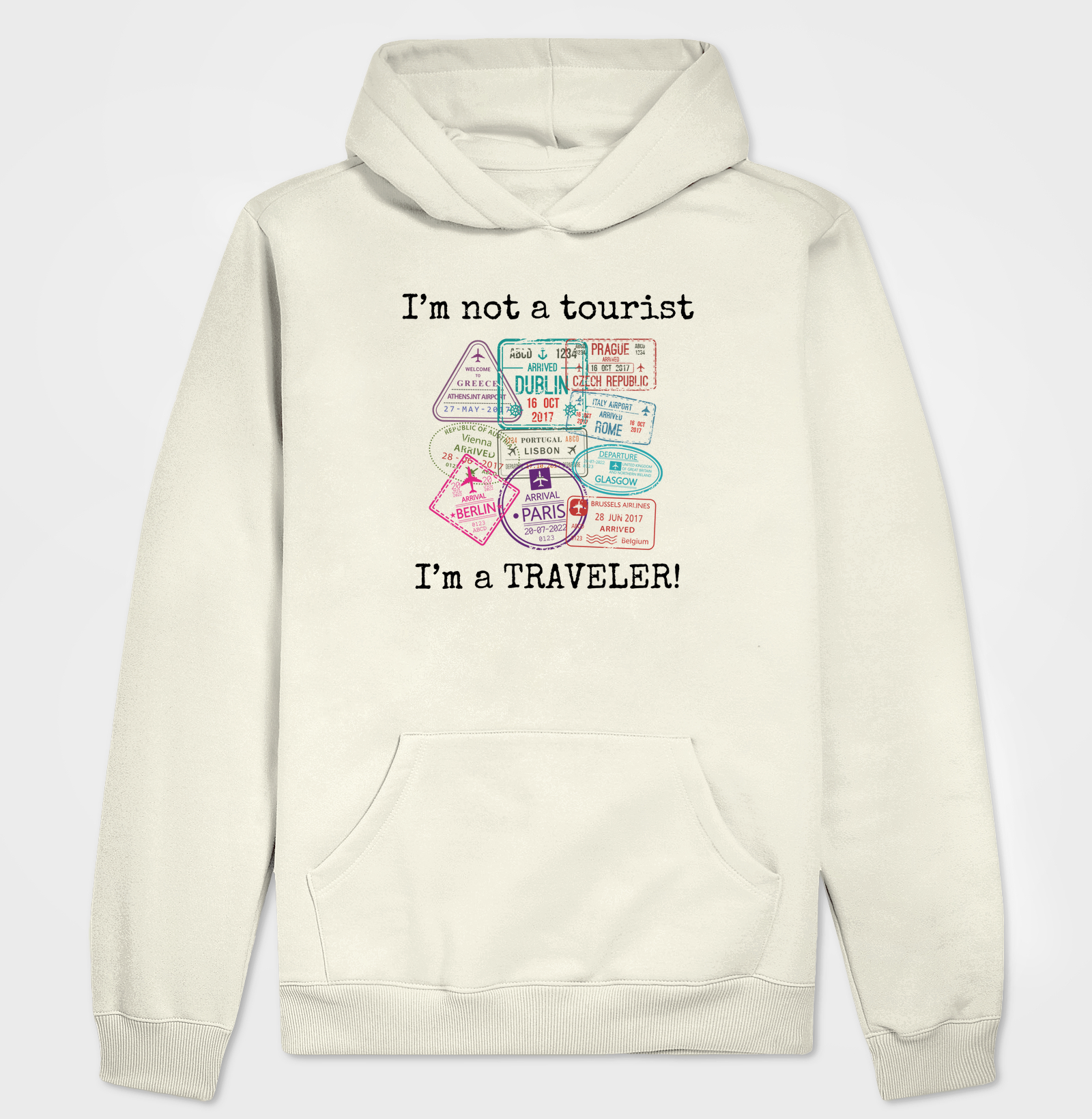 I´m not a tourist, I´m a TRAVELER!