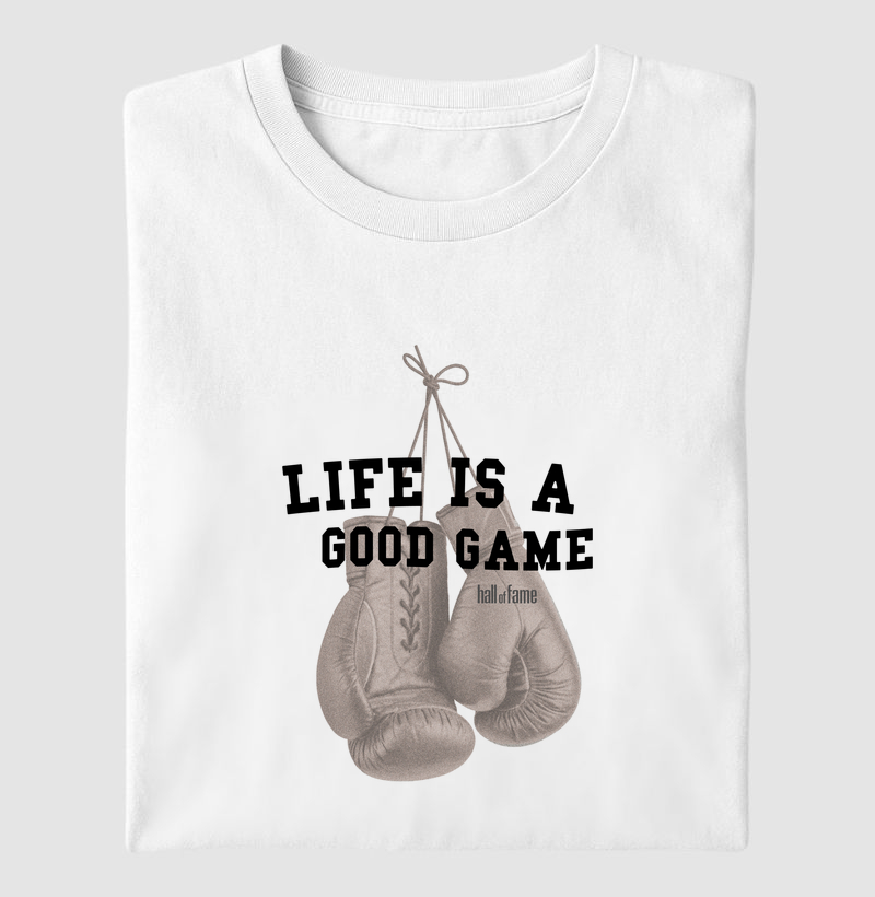 Camiseta estampada hall of fame - luva box