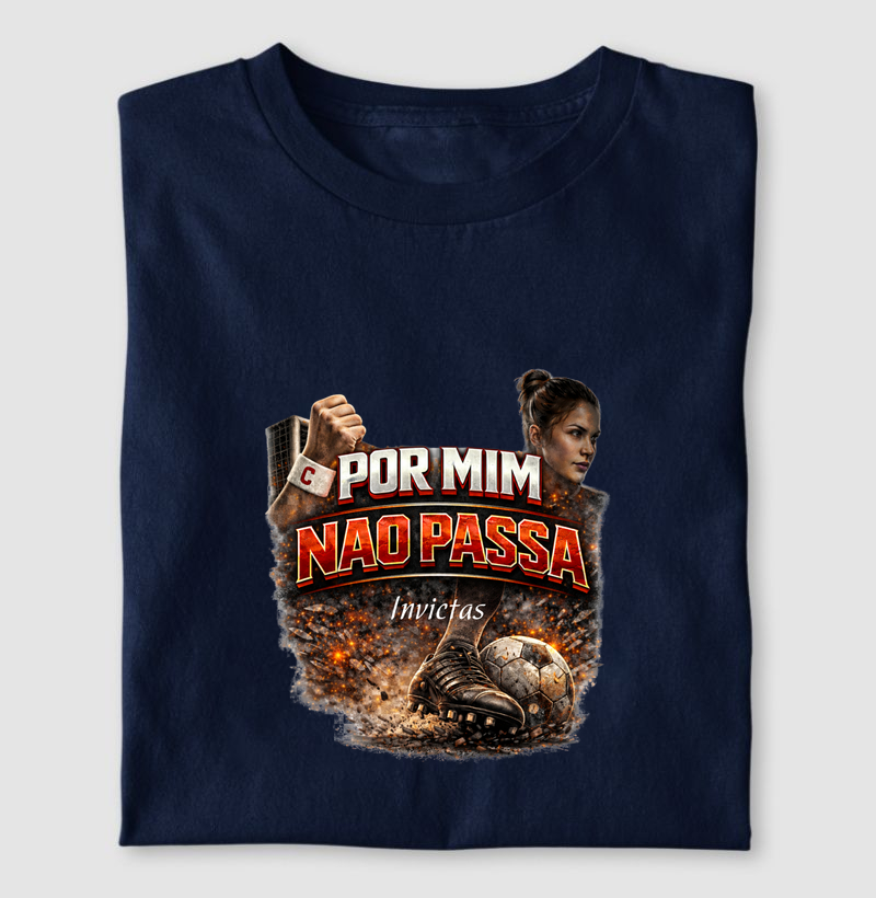 Camiseta Algodão Penteado - Ninguém Passa