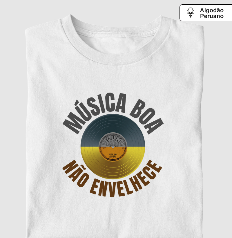 MÚSICA BOA NÃO ENVELHECE - Vinil Dourado
