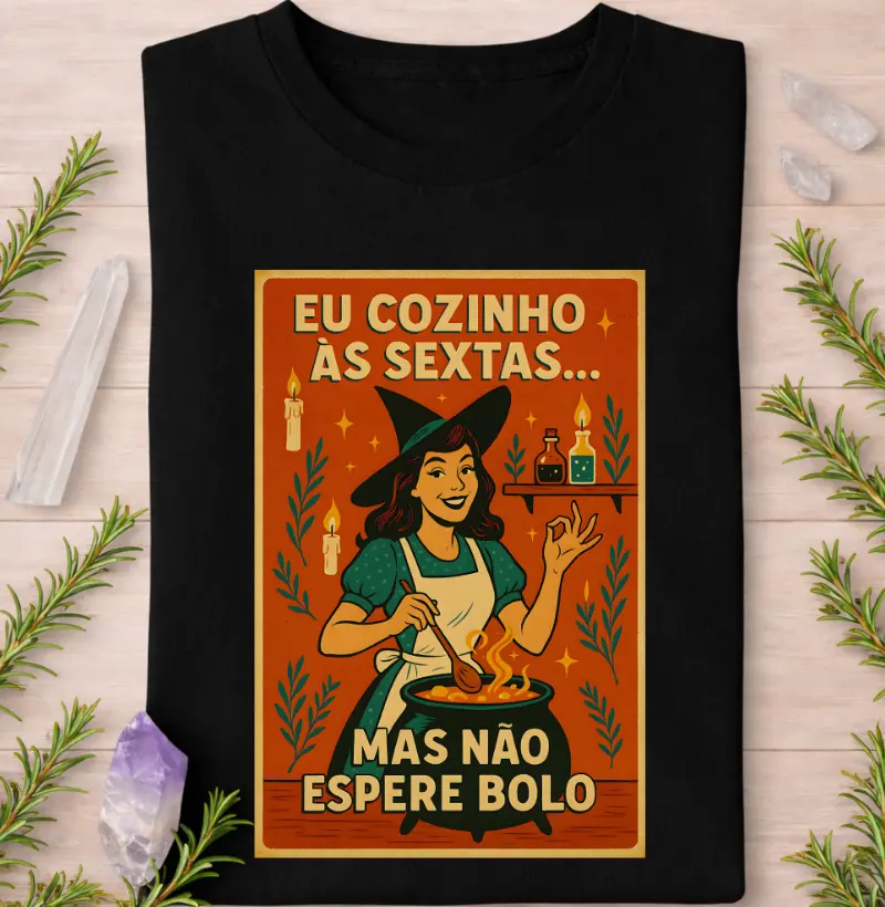 Eu cozinho às sextas… mas não espere bolo