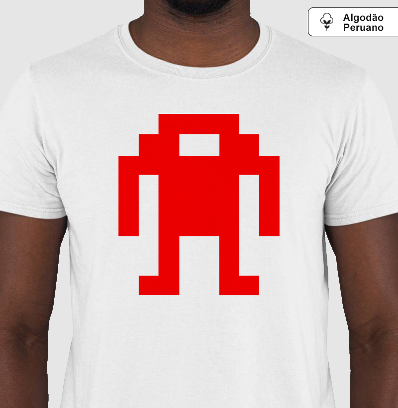 Red Pixel Droid – Think Tee