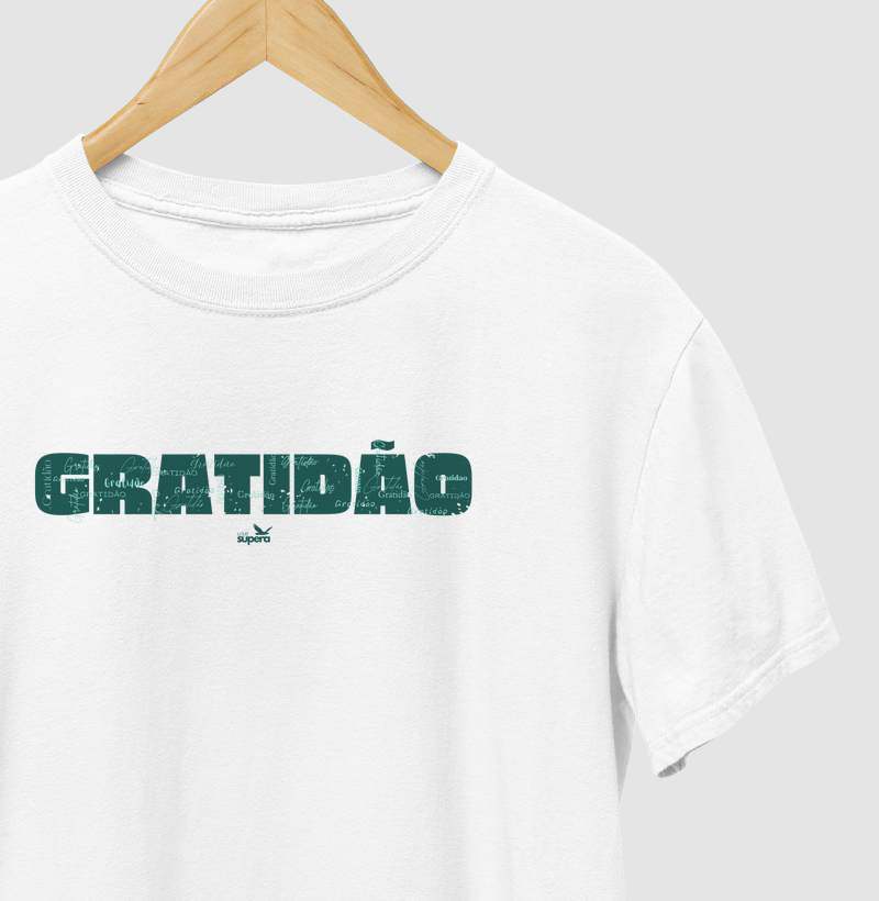 Camiseta "GRATIDÃO"