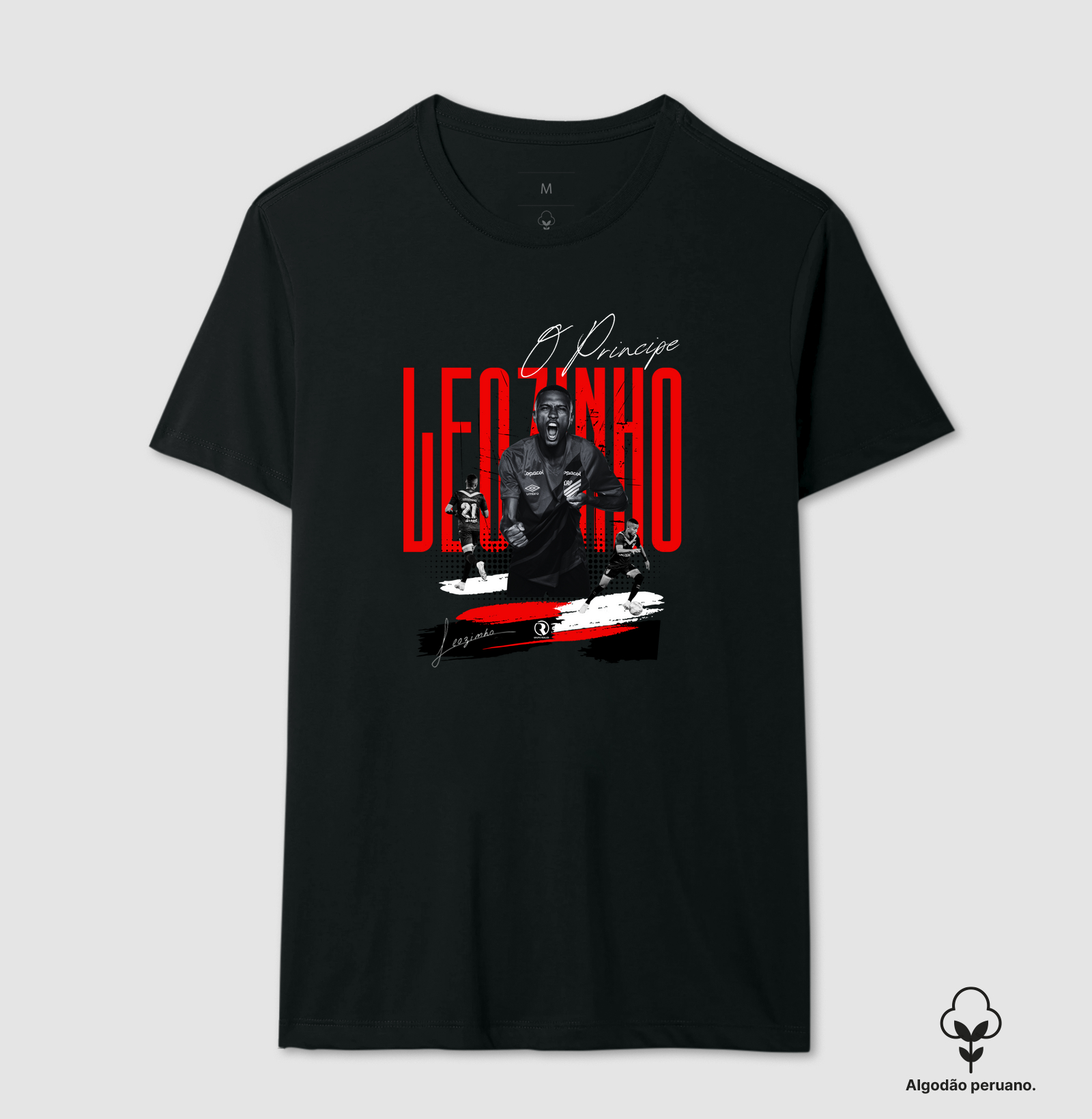 LEOZINHO O PRÍNCIPE – OFICIAL CAP 02 (Camiseta Algodão Peruano)