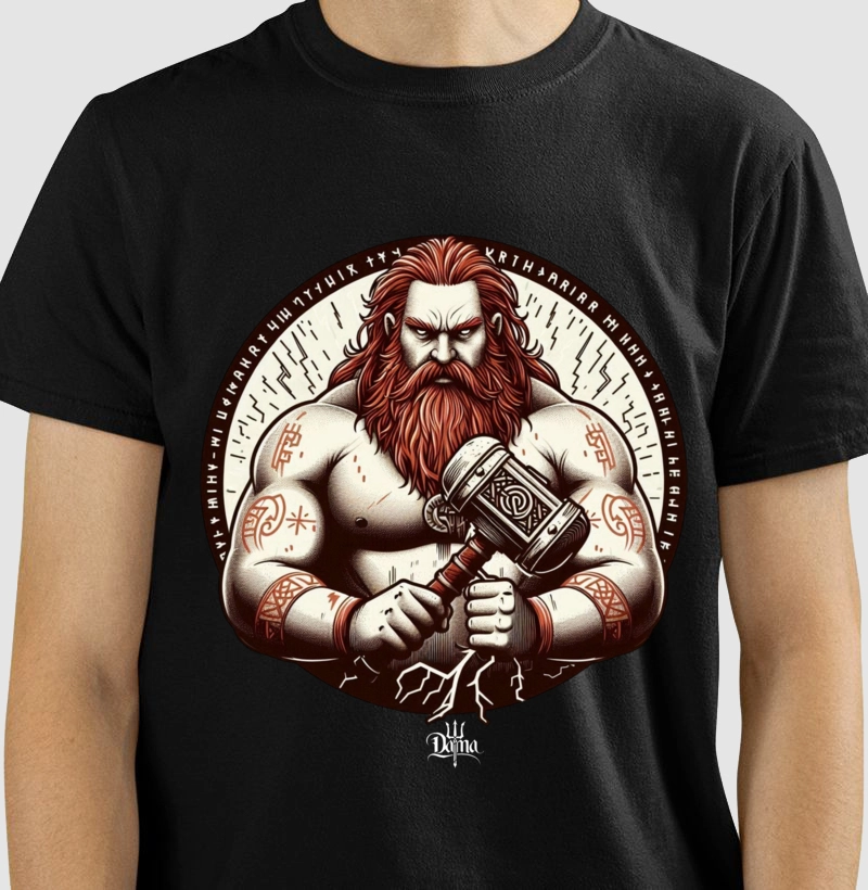 Camiseta - God of thunder
