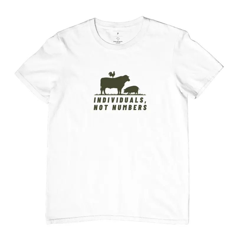 Camiseta T-Shirt Individuals Not Numbers - Várias Cores