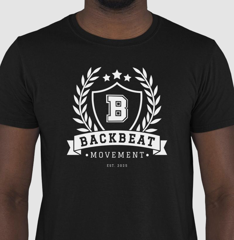 Camiseta Backbeat University Style - Cores Diversas