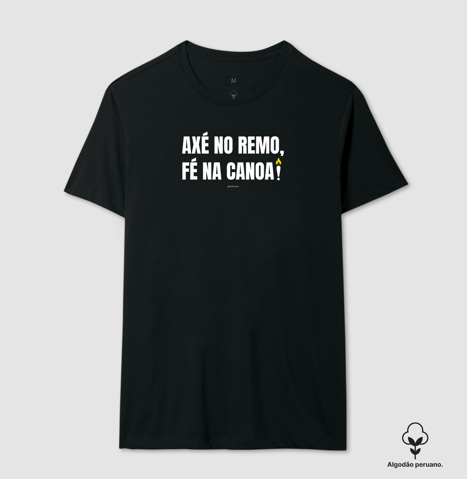 Axé no remo, fé na canoa!